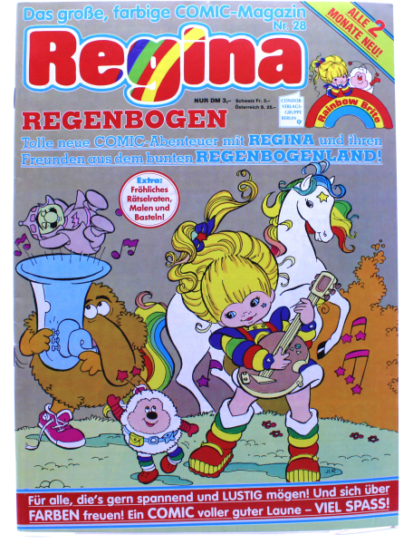 Rainbow Brite Nr. 28 – Die große Kälte (1991) | Regina Regenbogen Comic
